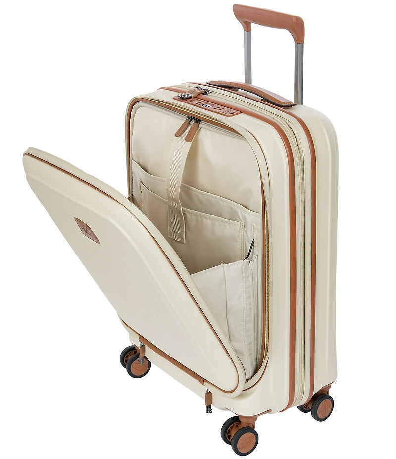 Bric's Taormina 21#double; Expandable Spinner with Pocket Carry-on Suitcase