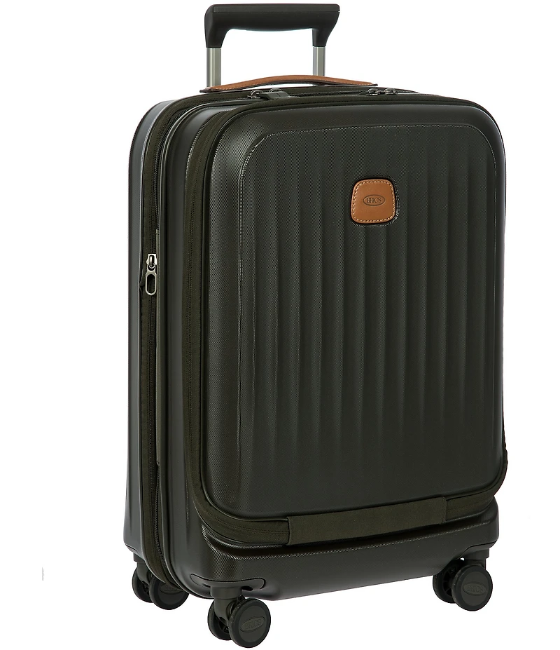 Bric's Taormina 21#double; Expandable Spinner with Pocket Carry-on Suitcase