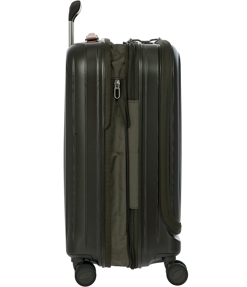 Bric's Taormina 21#double; Expandable Spinner with Pocket Carry-on Suitcase