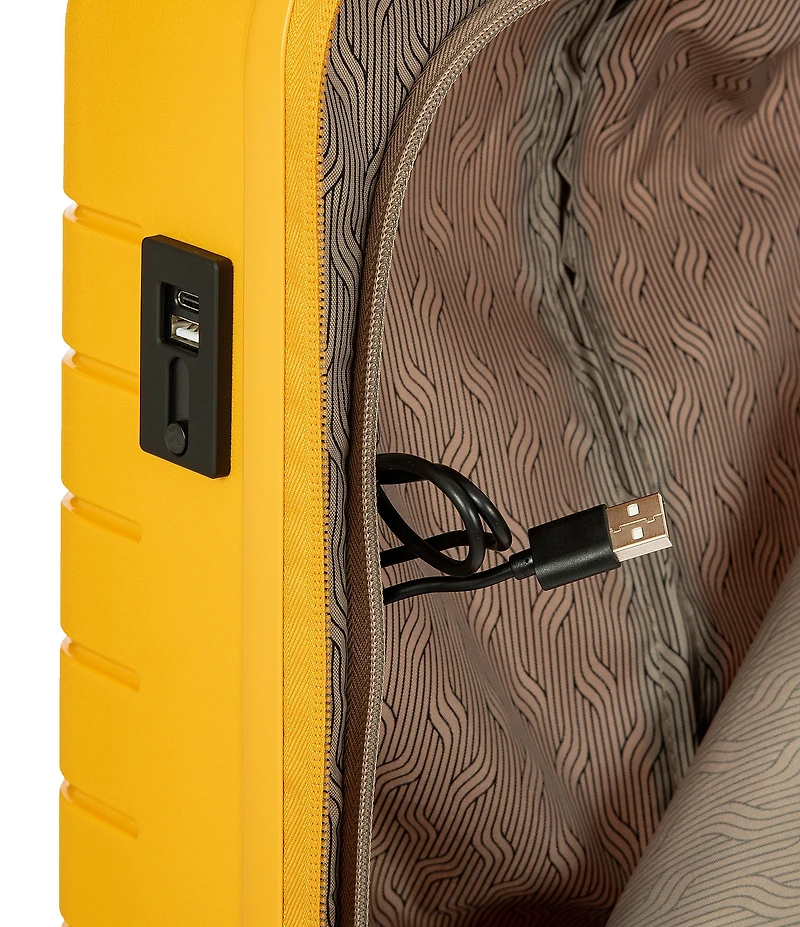 Bric's Ulisse 21#double; Expandable Carry-On Spinner Suitcase