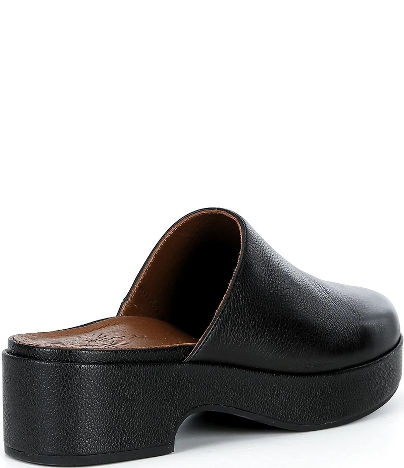 Brioso Brent Leather Slip-On Mules