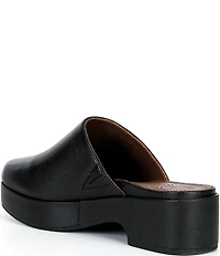 Brioso Brent Leather Slip-On Mules