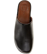 Brioso Brent Leather Slip-On Mules