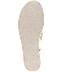 Brioso Chandler Knotted Leather Wedge Sandals