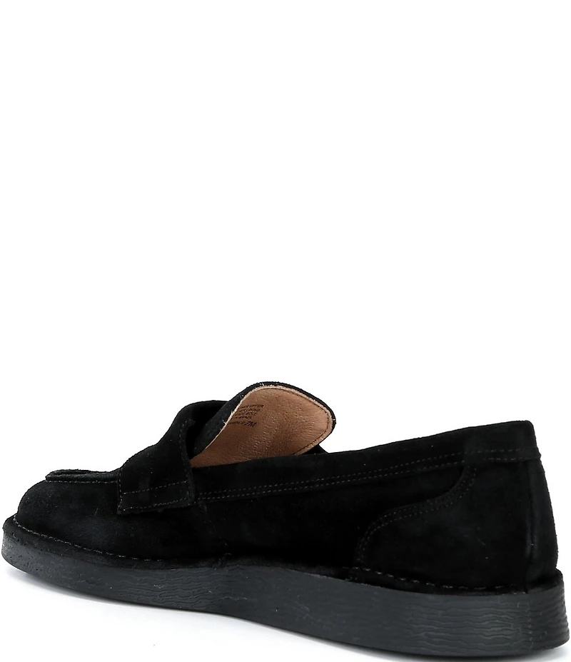 Brioso Clarence Suede Twisted Loafers