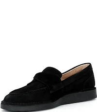 Brioso Clarence Suede Twisted Loafers