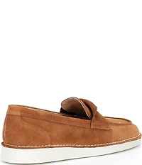 Brioso Clarence Suede Twisted Loafers