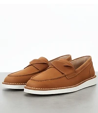 Brioso Clarence Suede Twisted Loafers