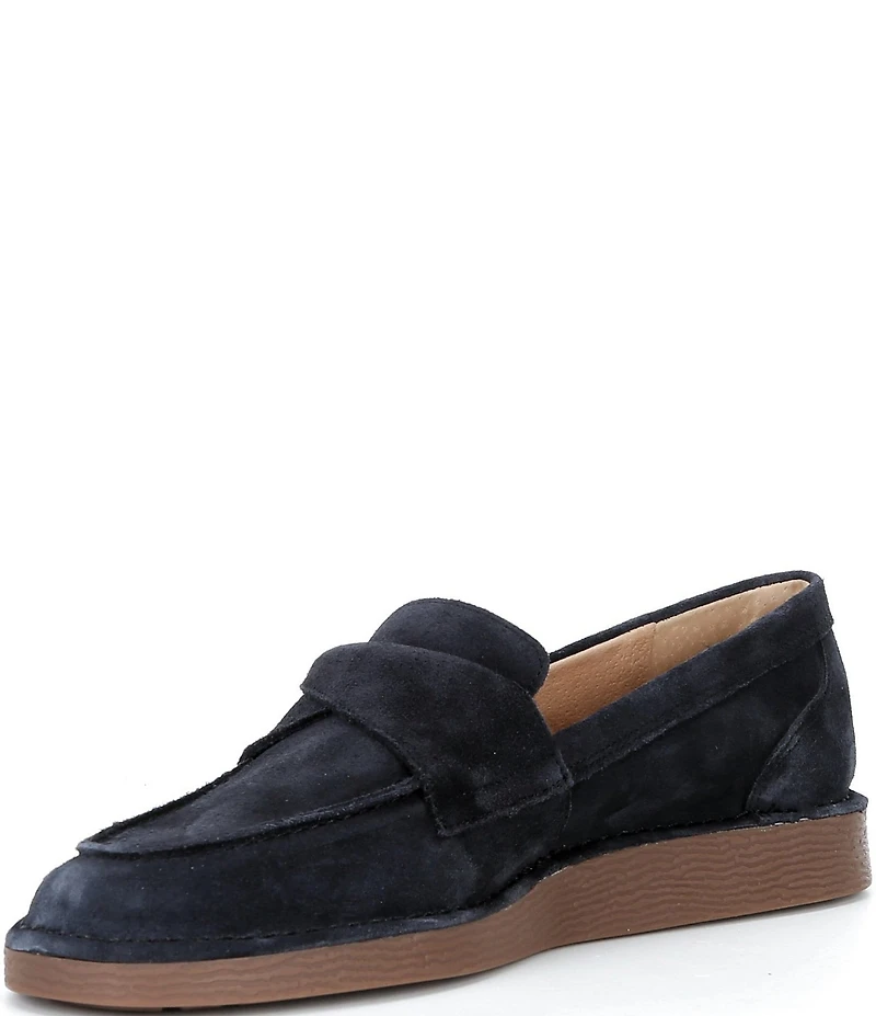 Brioso Clarence Suede Twisted Loafers