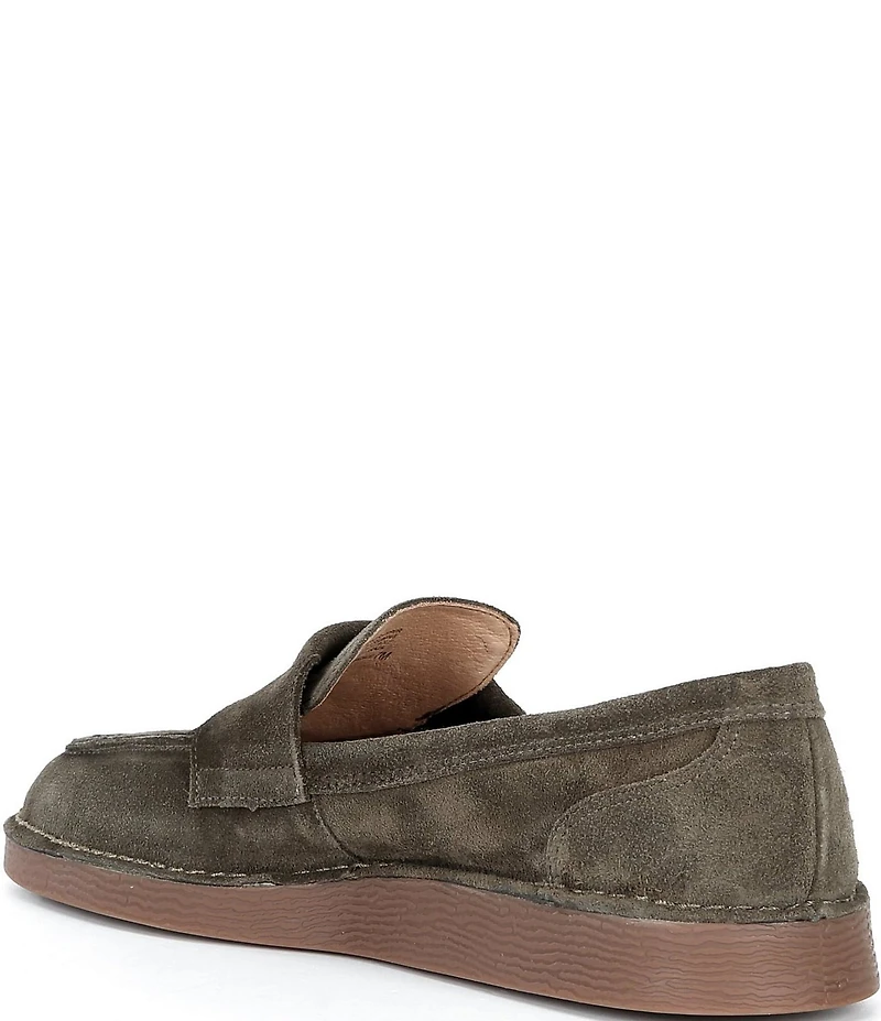 Brioso Clarence Suede Twisted Loafers