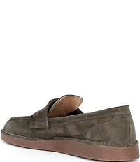Brioso Clarence Suede Twisted Loafers
