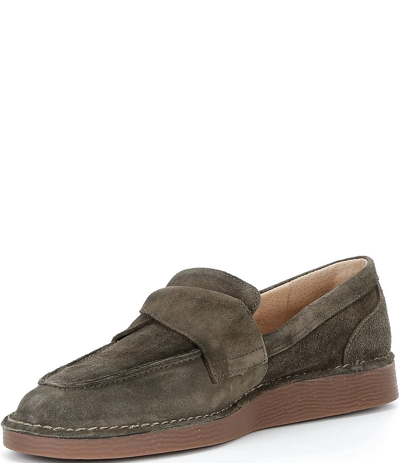Brioso Clarence Suede Twisted Loafers
