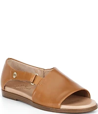 Brioso Dara Covered Dorsay Leather Sandals