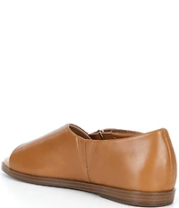 Brioso Dara Covered Dorsay Leather Sandals