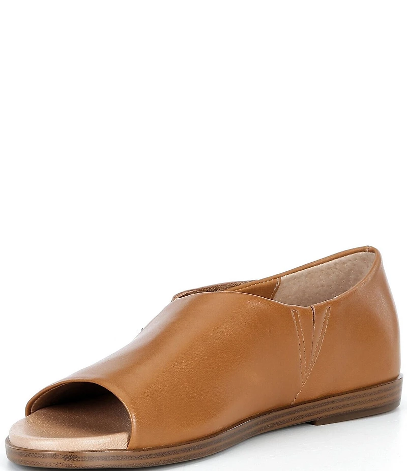 Brioso Dara Covered Dorsay Leather Sandals