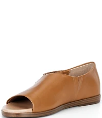 Brioso Dara Covered Dorsay Leather Sandals
