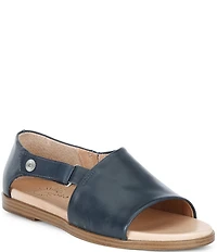 Brioso Dara Covered Dorsay Leather Sandals