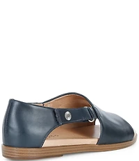 Brioso Dara Covered Dorsay Leather Sandals