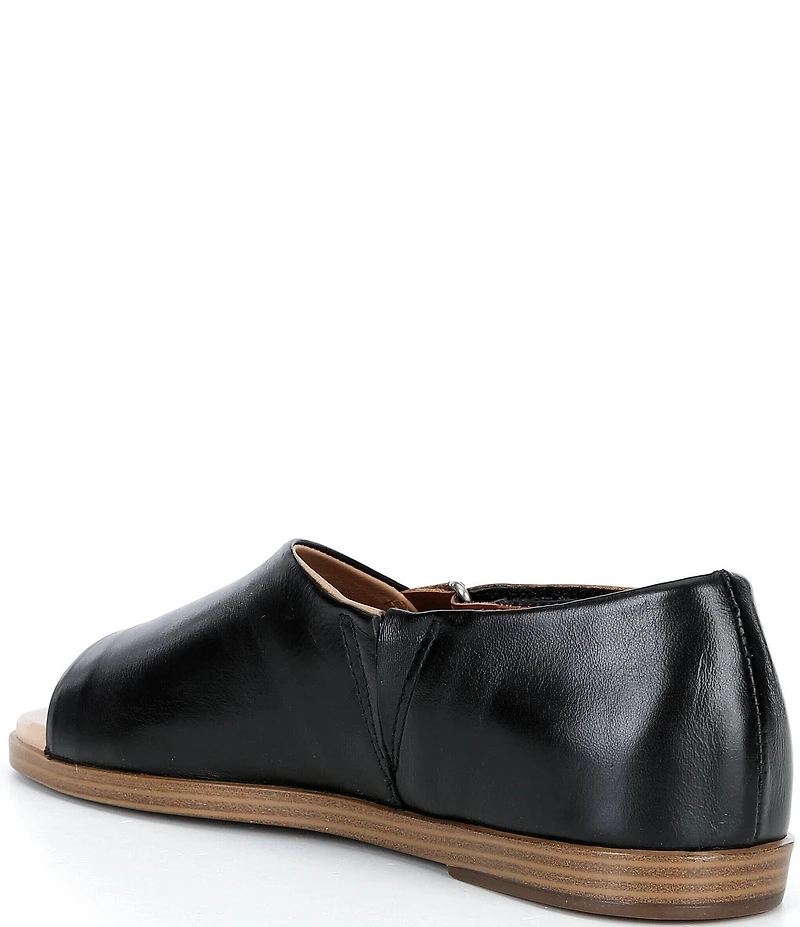 Brioso Dara Covered Dorsay Leather Sandals