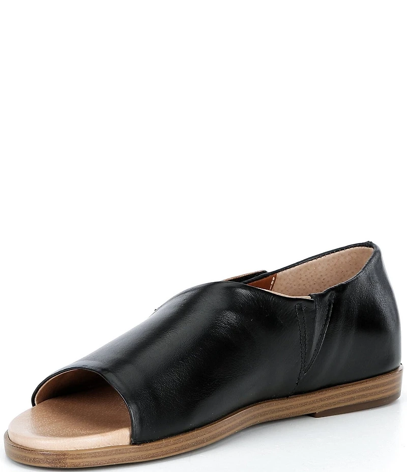 Brioso Dara Covered Dorsay Leather Sandals
