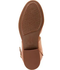 Brioso Ellory Two Piece Leather Slingback Pumps