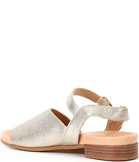 Brioso Fairby Leather Ankle Strap Sandals