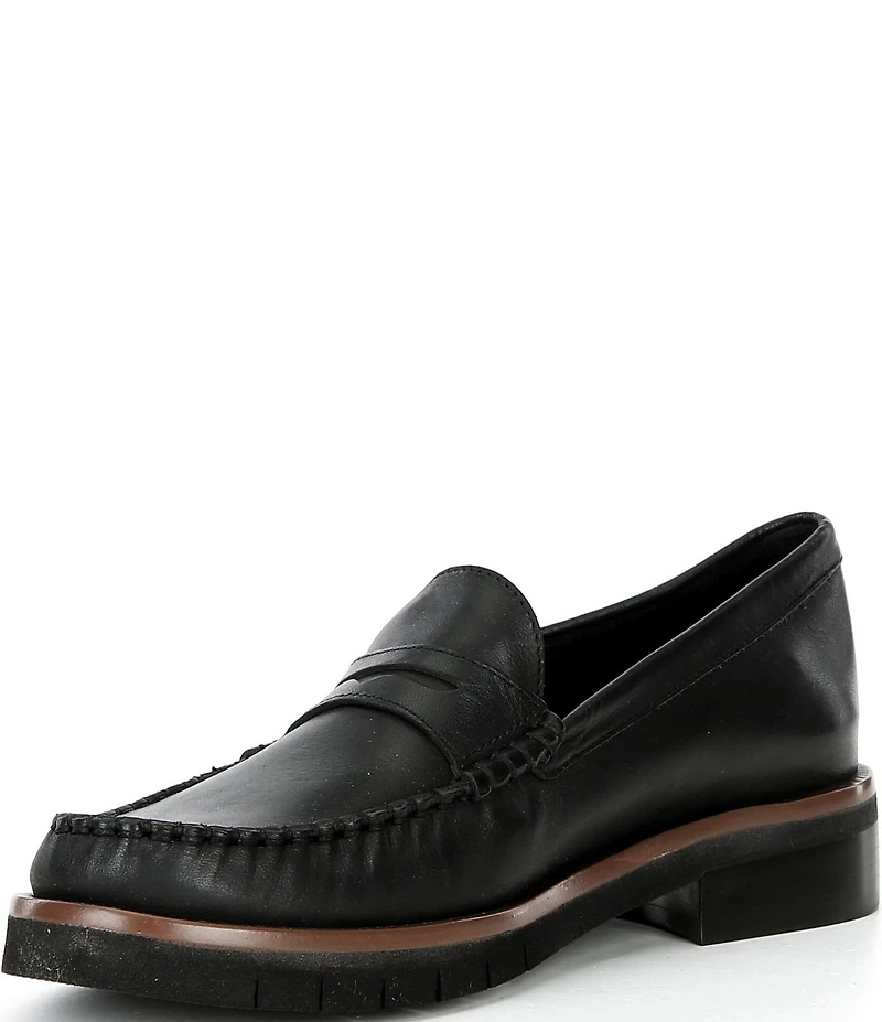 Brioso Joanna Leather Penny Loafers