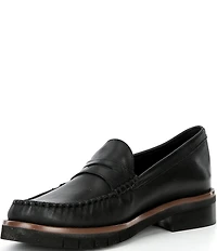 Brioso Joanna Leather Penny Loafers