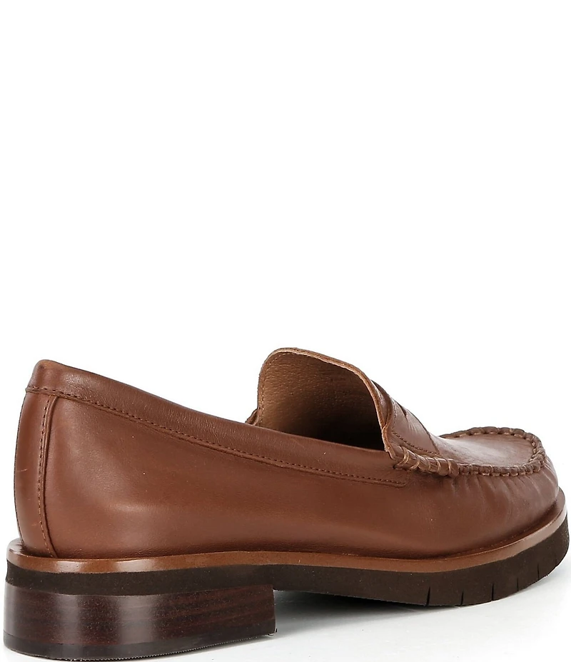Brioso Joanna Leather Penny Loafers