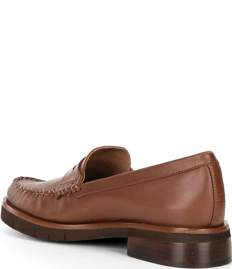 Brioso Joanna Leather Penny Loafers