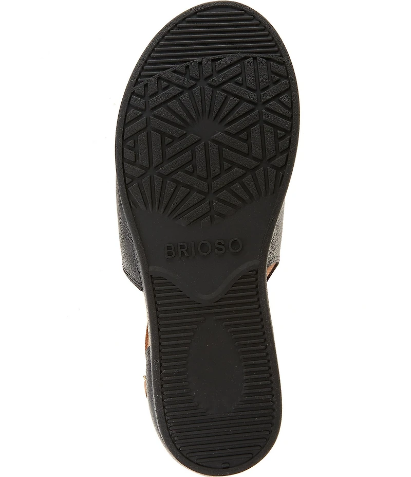 Brioso Lina Leather Closed Back Wedge Shooties