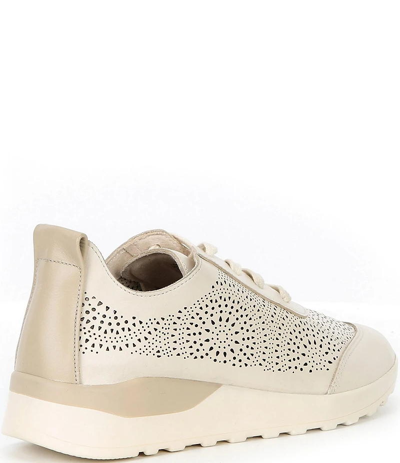Brioso Mallory Perforated Leather Sneakers