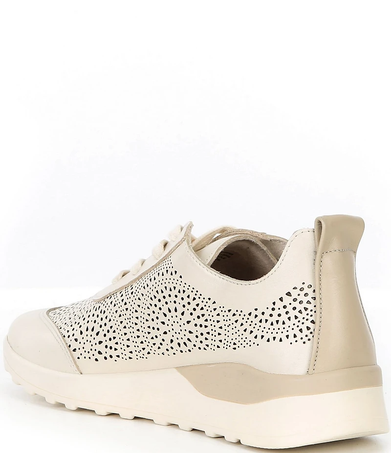 Brioso Mallory Perforated Leather Sneakers