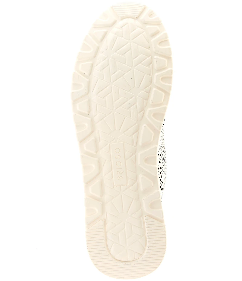 Brioso Mallory Perforated Leather Sneakers
