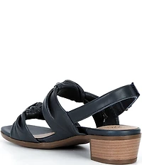 Brioso Maya Double Knot Leather Sandals