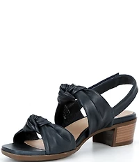 Brioso Maya Double Knot Leather Sandals