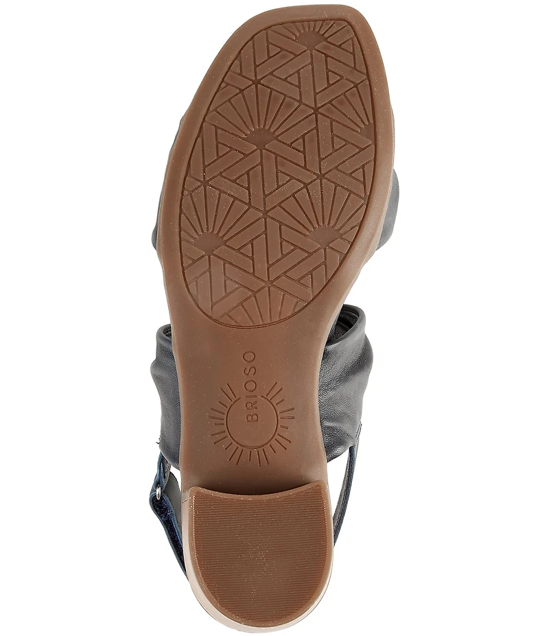 Brioso Maya Double Knot Leather Sandals