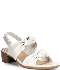 Brioso Maya Double Knot Leather Sandals