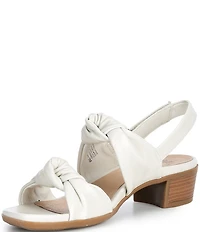 Brioso Maya Double Knot Leather Sandals