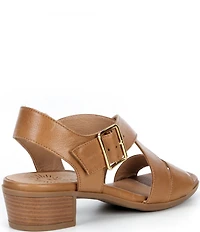 Brioso Melina Leather Xband Sandals