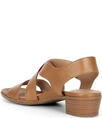 Brioso Melina Leather Xband Sandals
