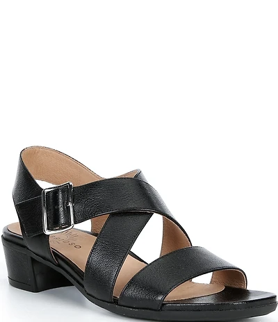 Brioso Melina Leather Xband Sandals