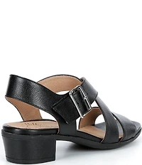 Brioso Melina Leather Xband Sandals