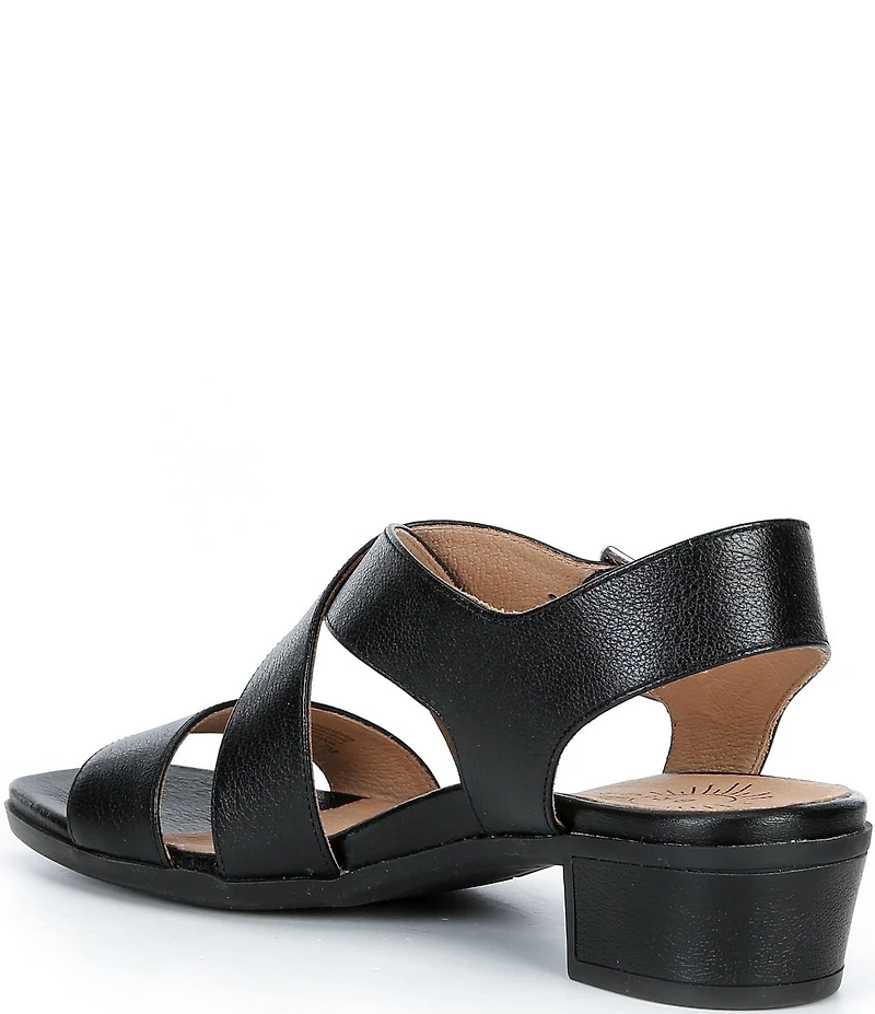 Brioso Melina Leather Xband Sandals