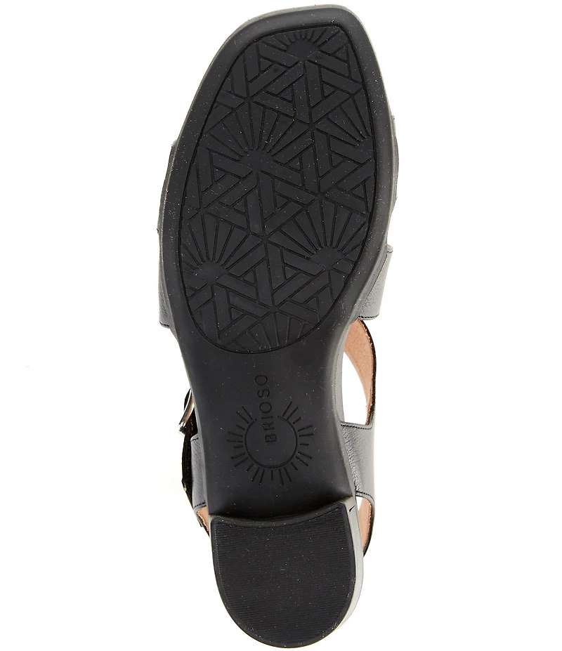 Brioso Melina Leather Xband Sandals