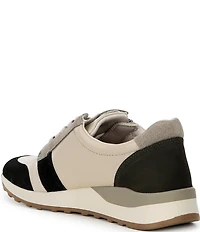 Brioso Mimi Leather Zip Sneakers