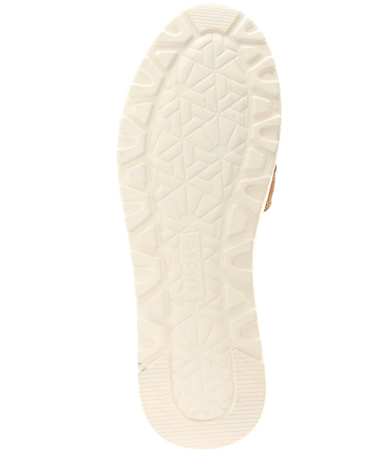 Brioso Mimi Leather Zip Sneakers