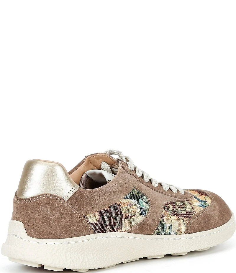 Brioso Ripley Floral and Suede Sneakers