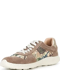 Brioso Ripley Floral and Suede Sneakers