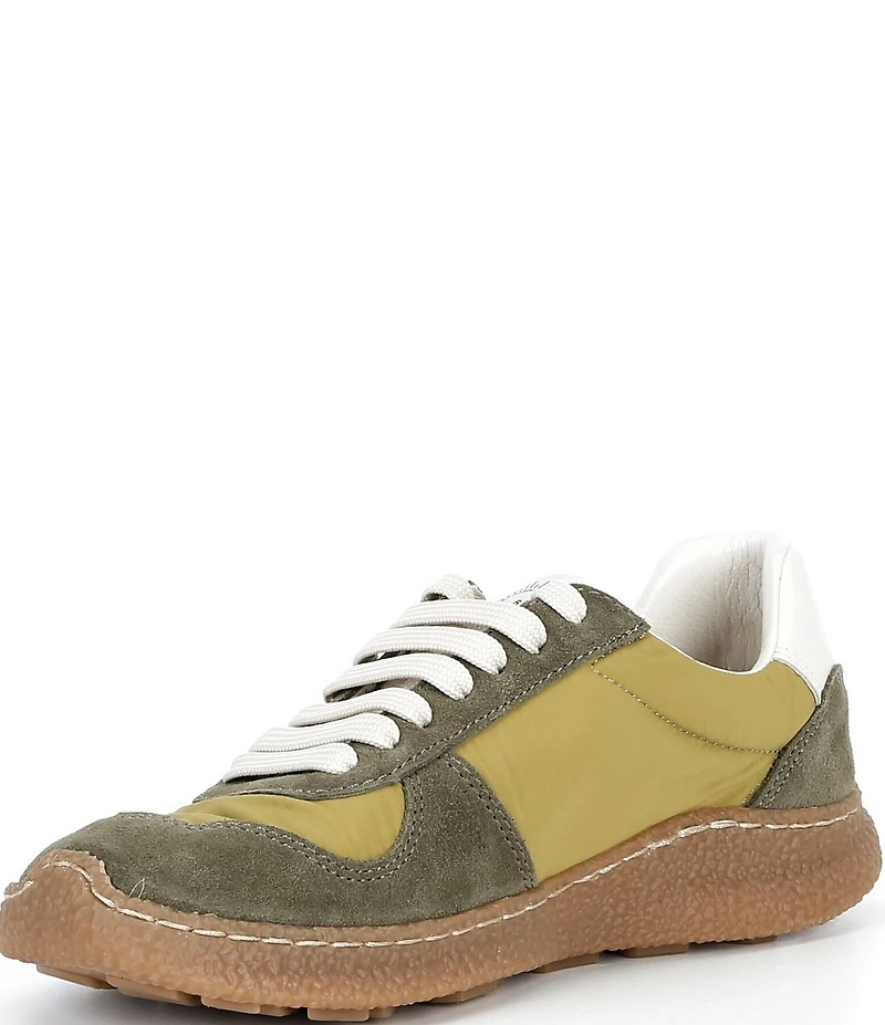 Brioso Ripley Nylon and Suede Sneakers
